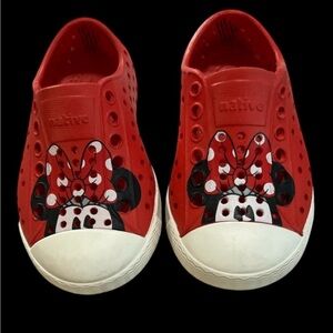 NEW!!! Native Kids Red Slip-On Shoes